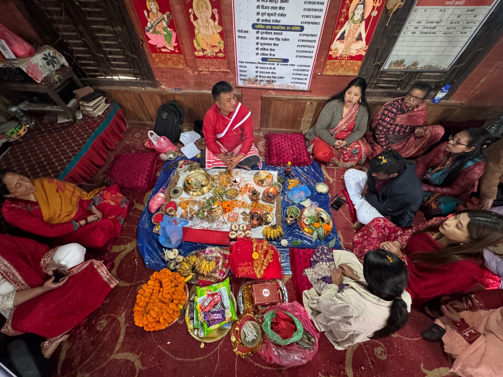 नुवाकोट कुमारी माताको मयुर हाँसको गद्दी अर्पण | बिनायक फाउन्डेशन